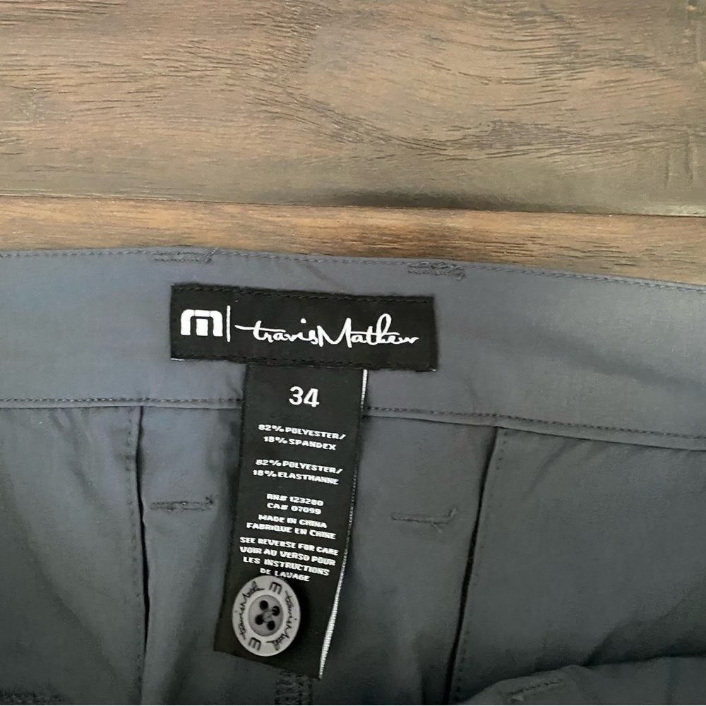 New Travis Mathew Majestic X players gray Lightweight pants men’s size 34*32” - Picture 3 of 6